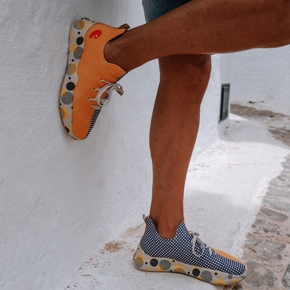 Grey & Yellow Mijas Men