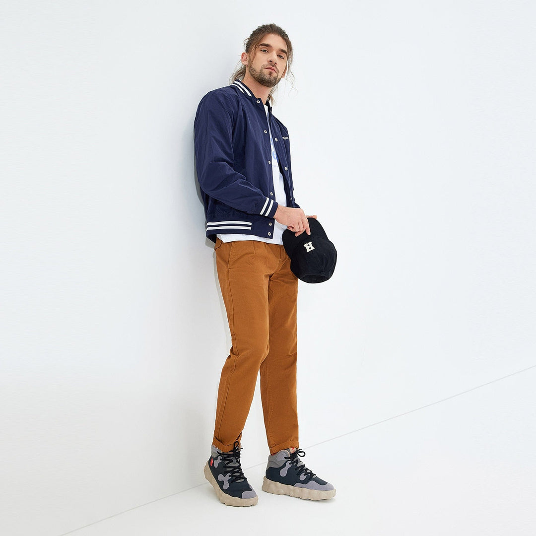 UIN Footwear Men Anthracite Figueras III Men Canvas loafers