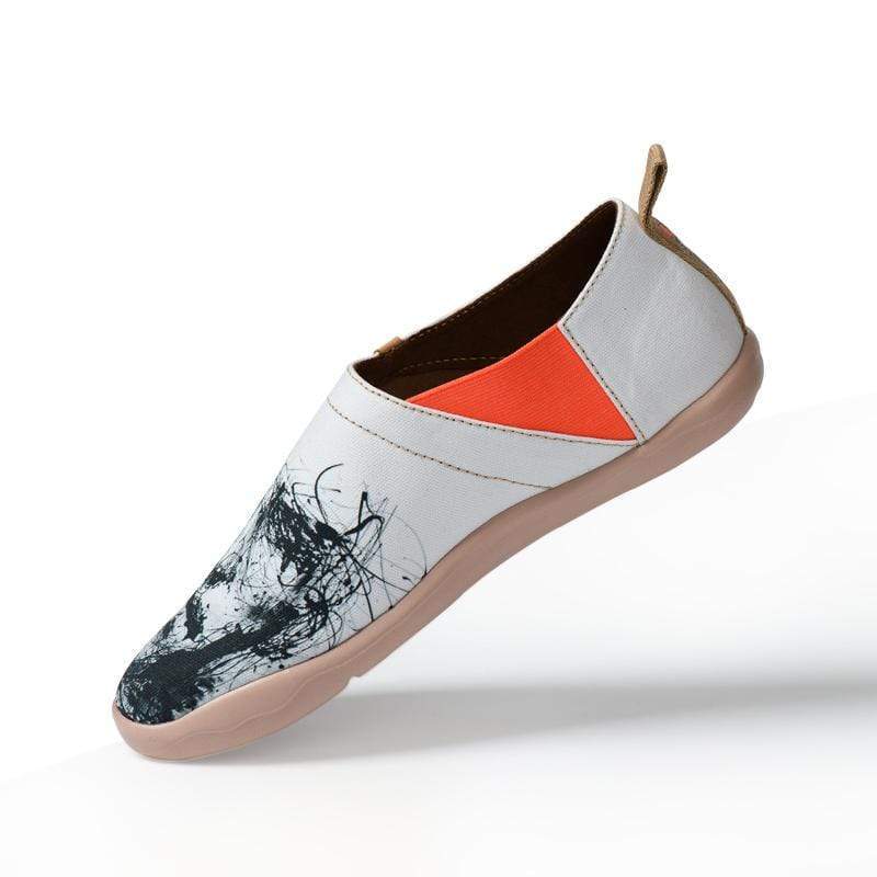 SILENT MAN Art Design Loafers for Men Men UIN