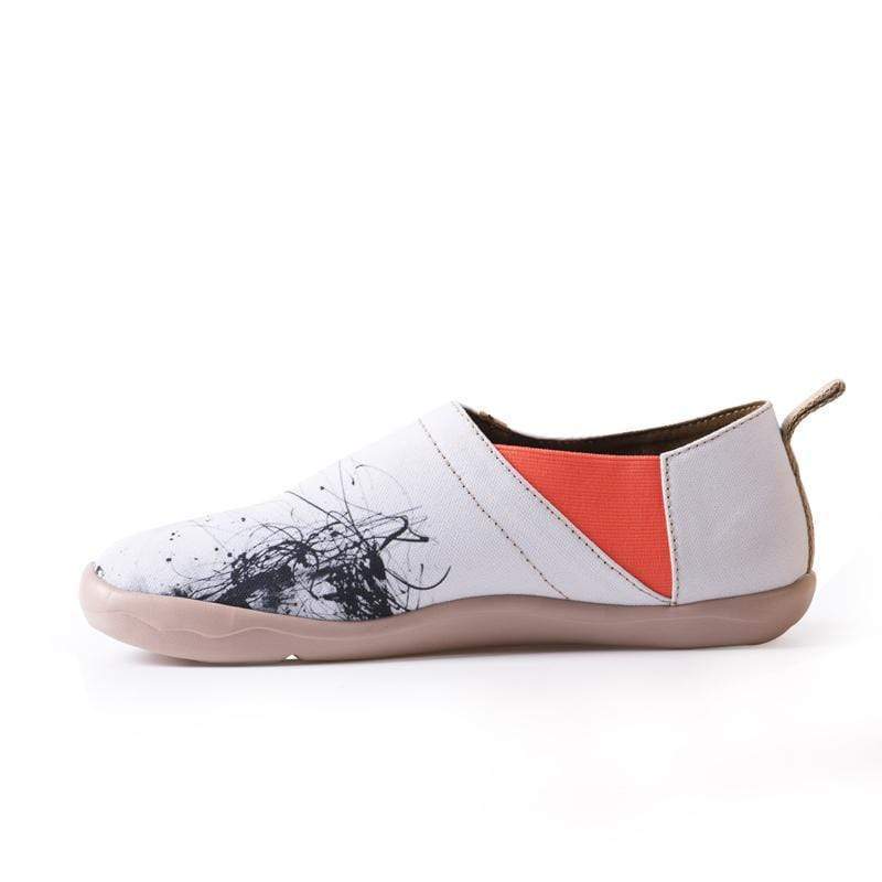 SILENT MAN Art Design Loafers for Men Men UIN