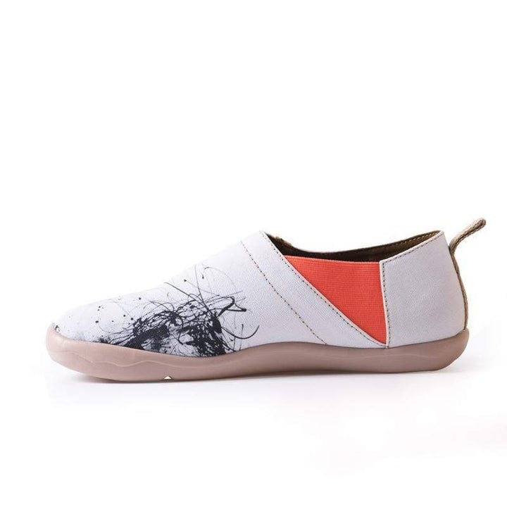 SILENT MAN Art Design Loafers for Men Men UIN