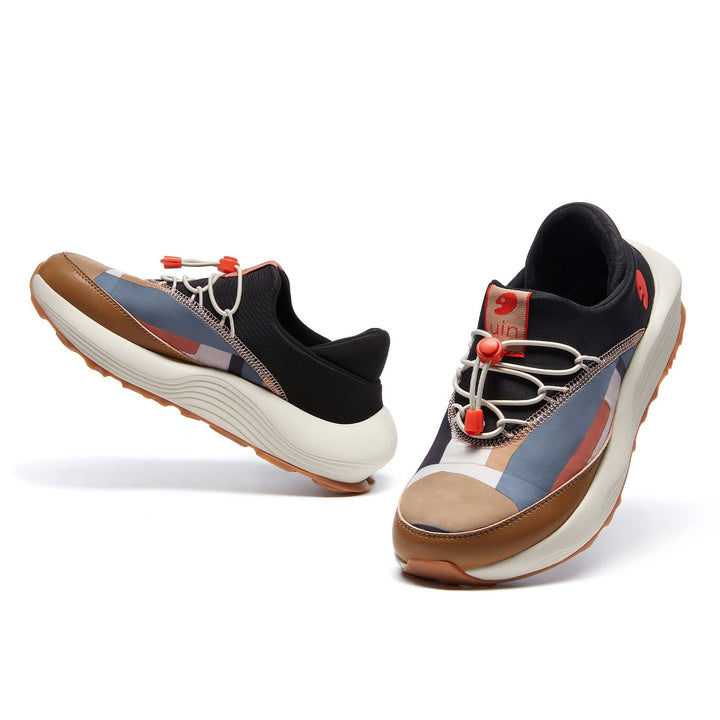 UIN Footwear Women Vintage Party Rock Layer A2 Women Canvas loafers