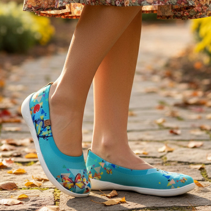 Cubic Butterflies (Knitted)