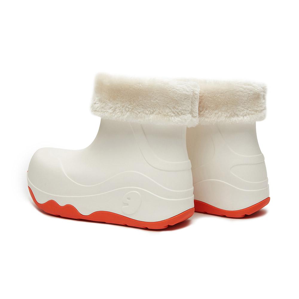 Bright White Navarra Boots with Napped Linings Women