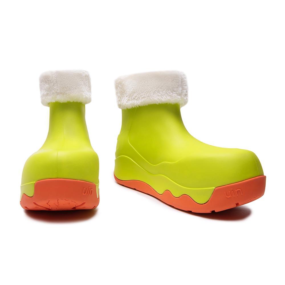 Light Lime Navarra Boots with Napped Linings Women