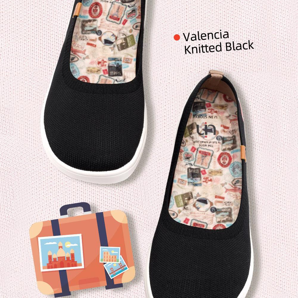 Valencia Knitted Black