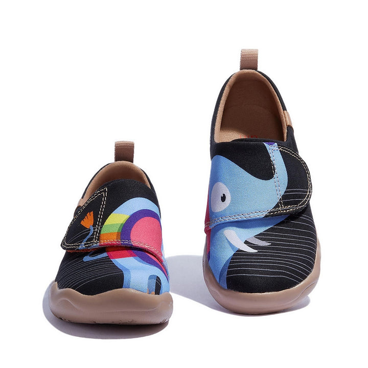 UIN Footwear Kid Blue Elephant Toledo I Kid Canvas loafers