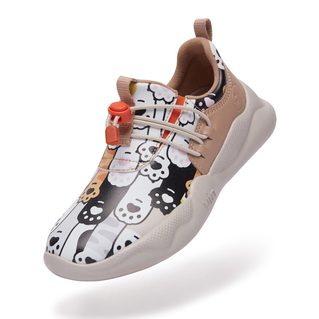UIN Footwear Kid Cat Paws Mijas XIII Kid Canvas loafers