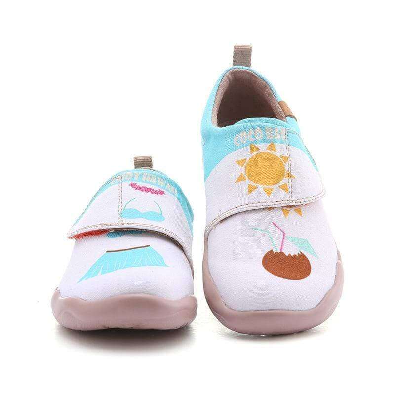 Fun Beach Canvas Loafers for Children Kid UIN Painted Footwear