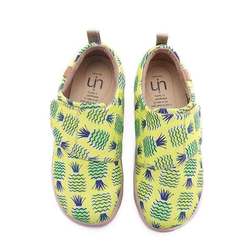 Hawaiian Fun Child Lovely Flats Kid UIN Painted Footwear