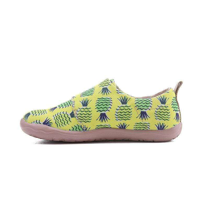 Hawaiian Fun Child Lovely Flats Kid UIN Painted Footwear