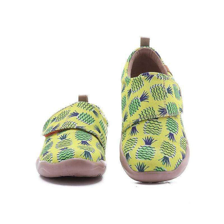 Hawaiian Fun Child Lovely Flats Kid UIN Painted Footwear