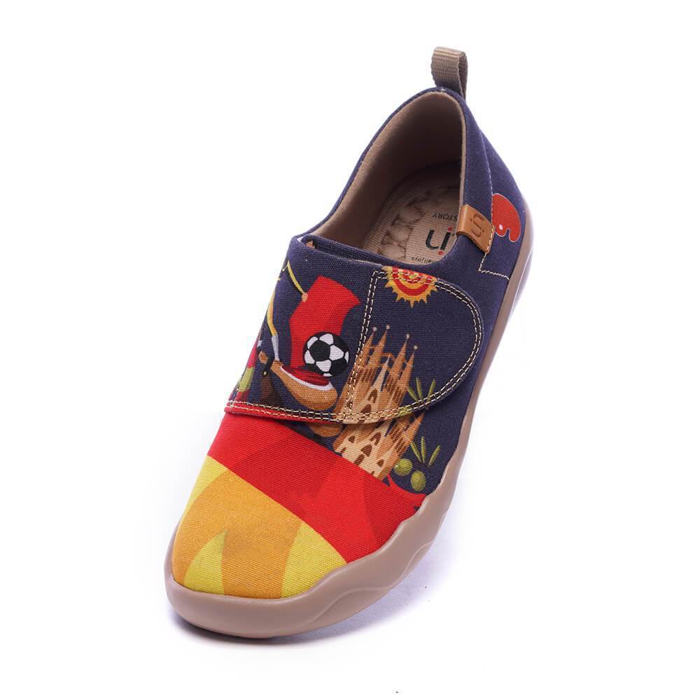 UIN Footwear Kid IBERIA Kids Art Canvas Shoes (Pre-sale) Canvas loafers