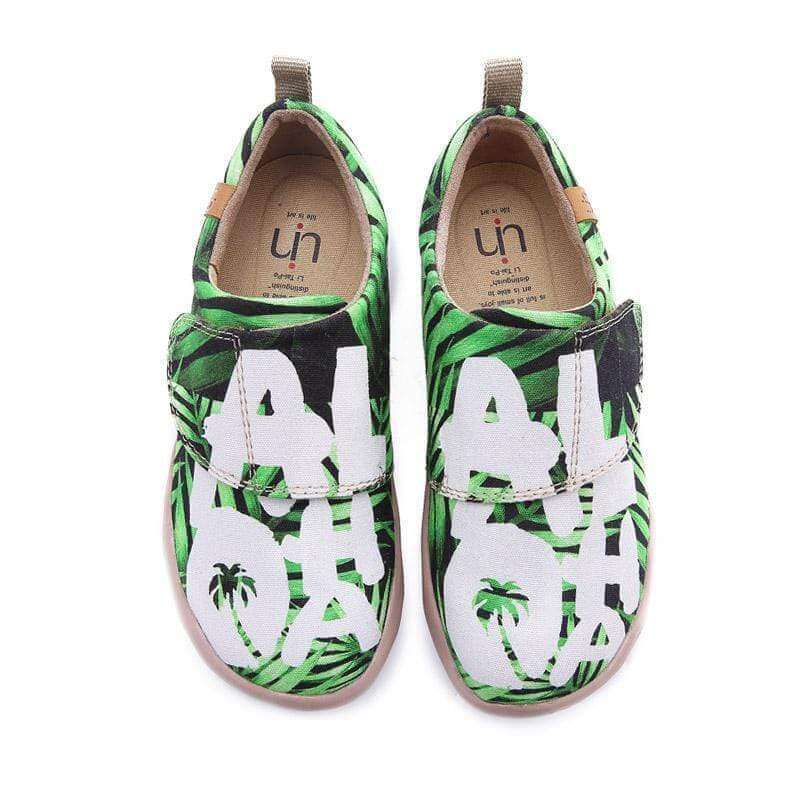 Love Kid Canvas Slip-ons for Children Kid UIN Painted Footwear