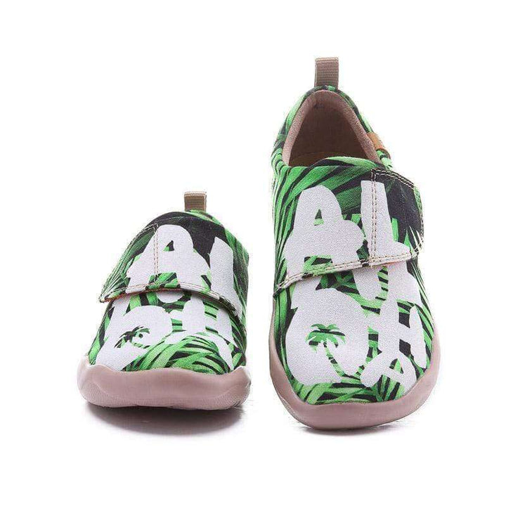 Love Kid Canvas Slip-ons for Children Kid UIN Painted Footwear