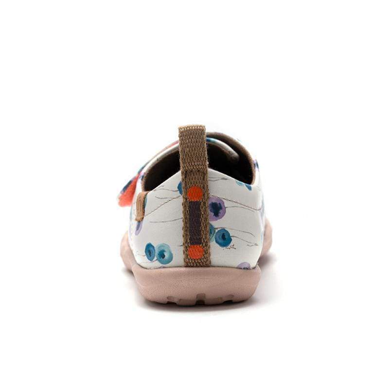 Rain Dot White Shoes For Child Kid UIN