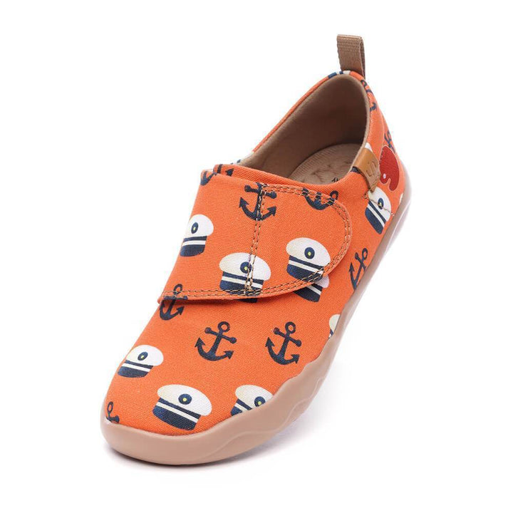 UIN Footwear Kid Sea the World Canvas loafers