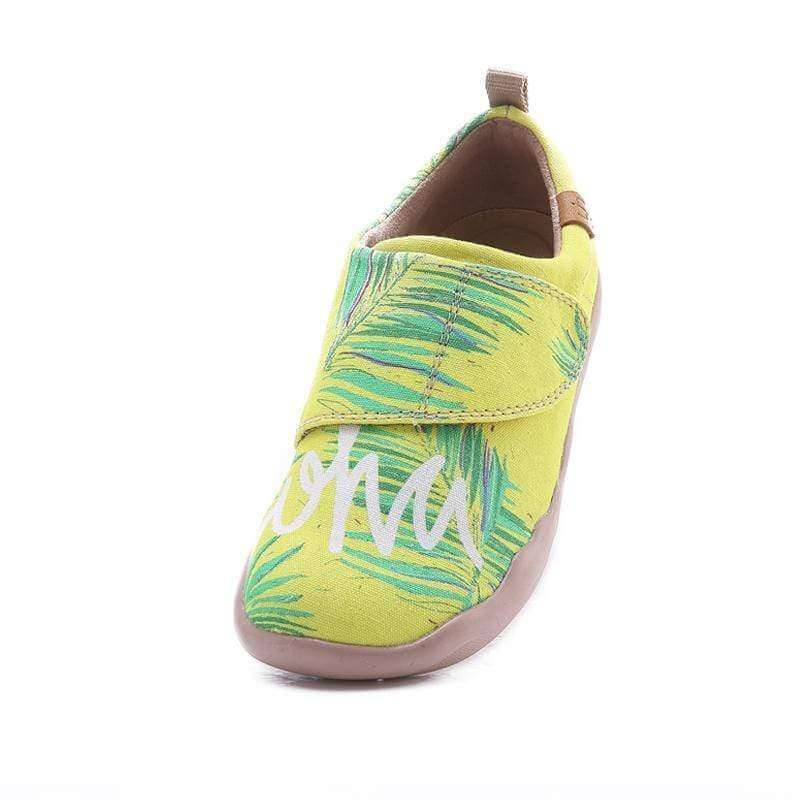 The Wind Colorful Canvas Slip-ons for Kids Kid UIN Painted Footwear 