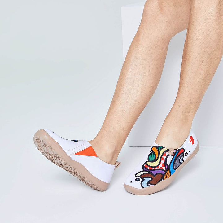 UIN Footwear Men Crazy Growth Canvas loafers