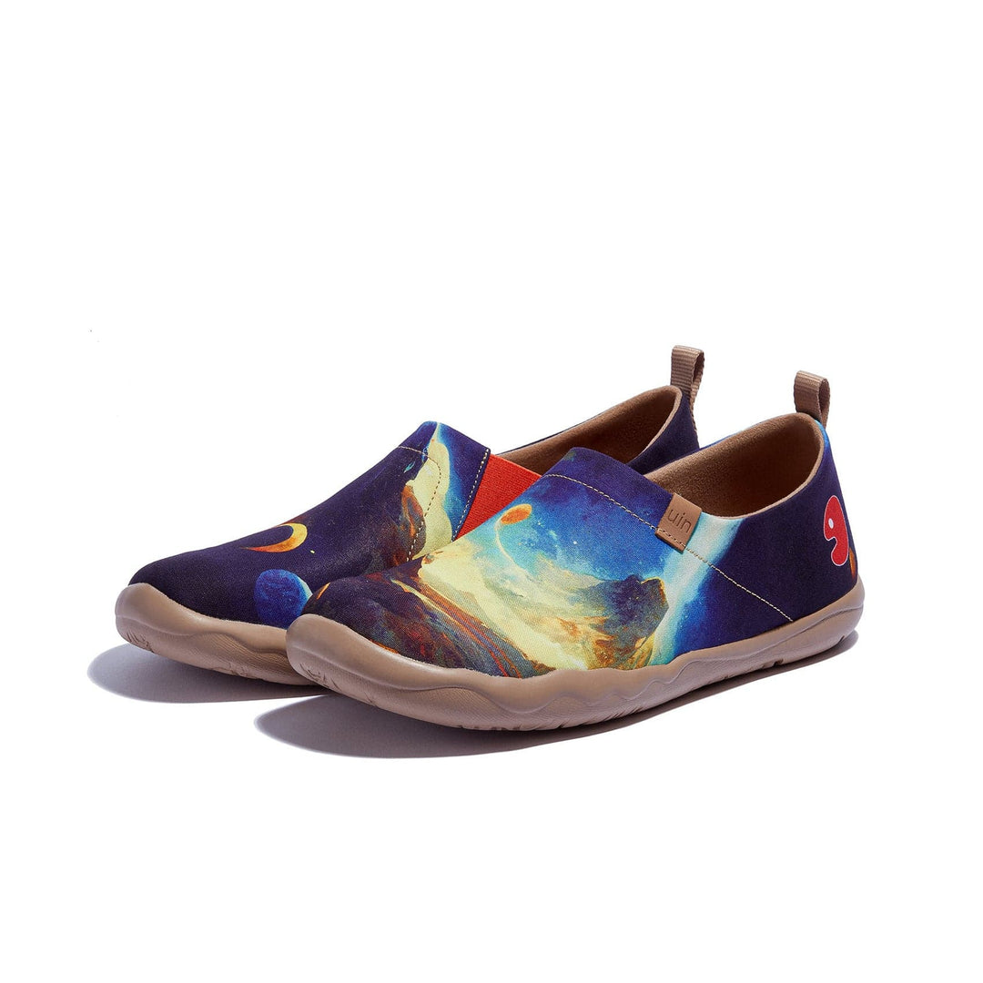 UIN Footwear Men Fantasy Planets Toledo I Men Canvas loafers