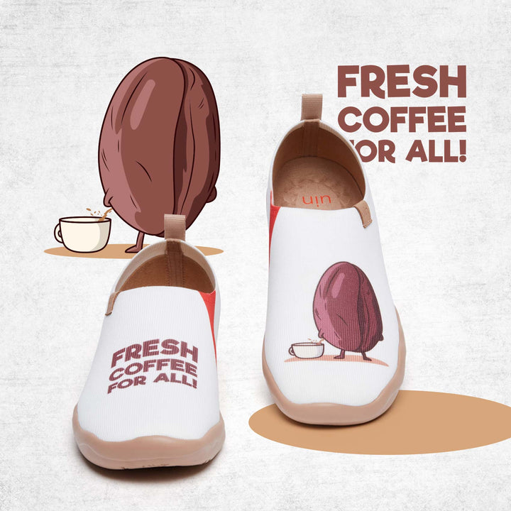 UIN Footwear Men Fresh Coffee Toledo I Men Canvas loafers