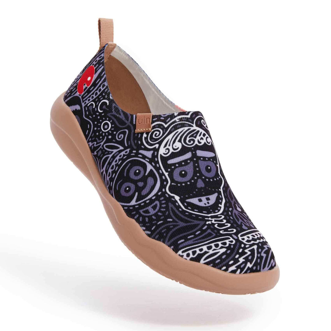 UIN Footwear Men Mundo de los Muertos Men Canvas loafers