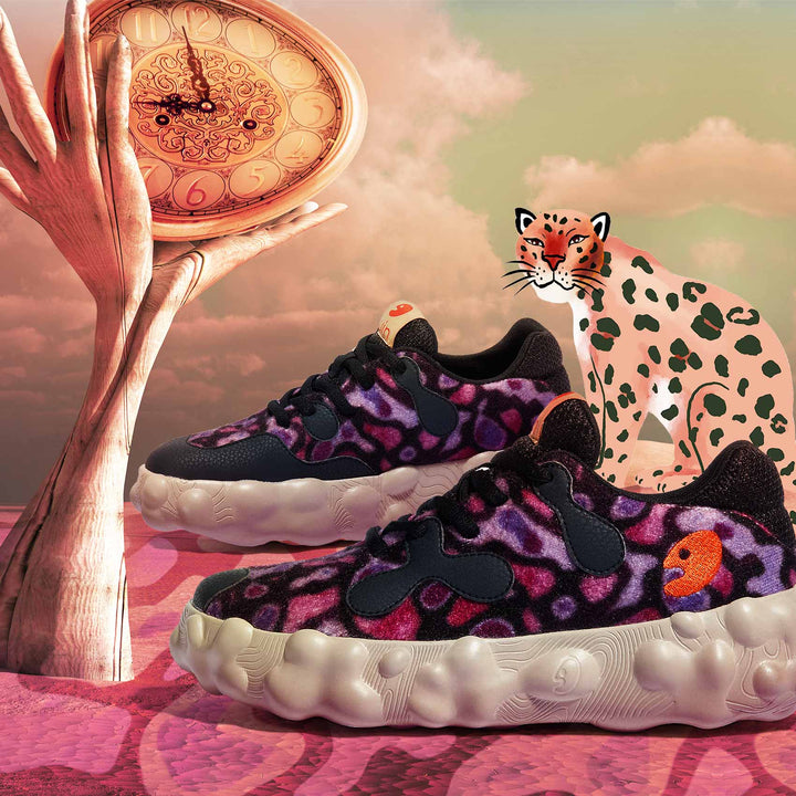 UIN Footwear Men Purple Puma Figueras I Women Canvas loafers