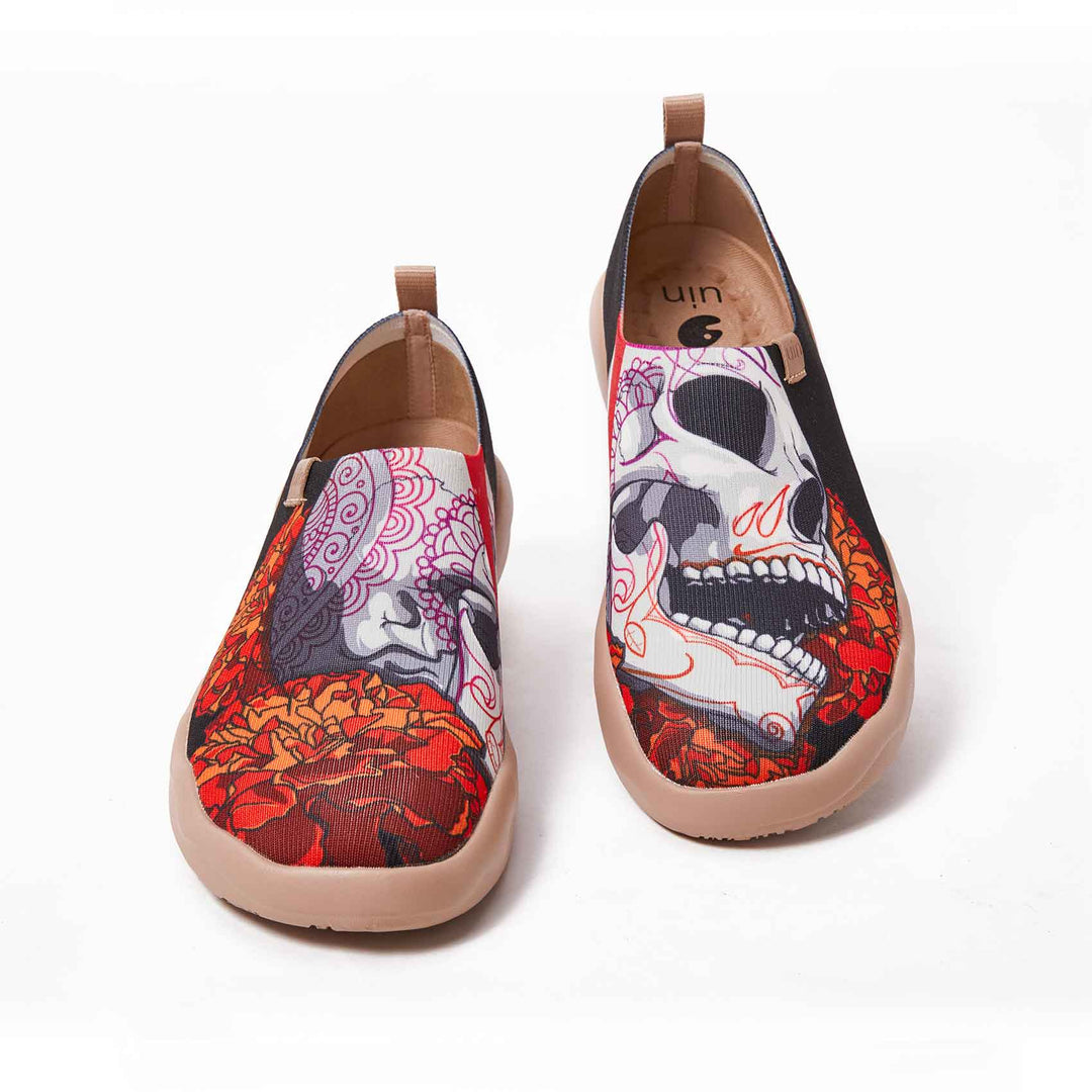 UIN Footwear Men Skeleton Men Canvas loafers