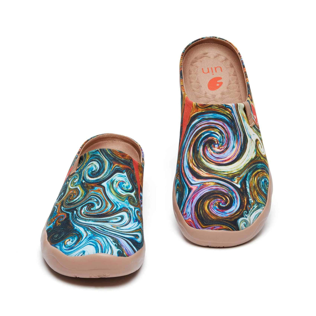 UIN Footwear Men Starry Night Malaga Slipper Men Canvas loafers