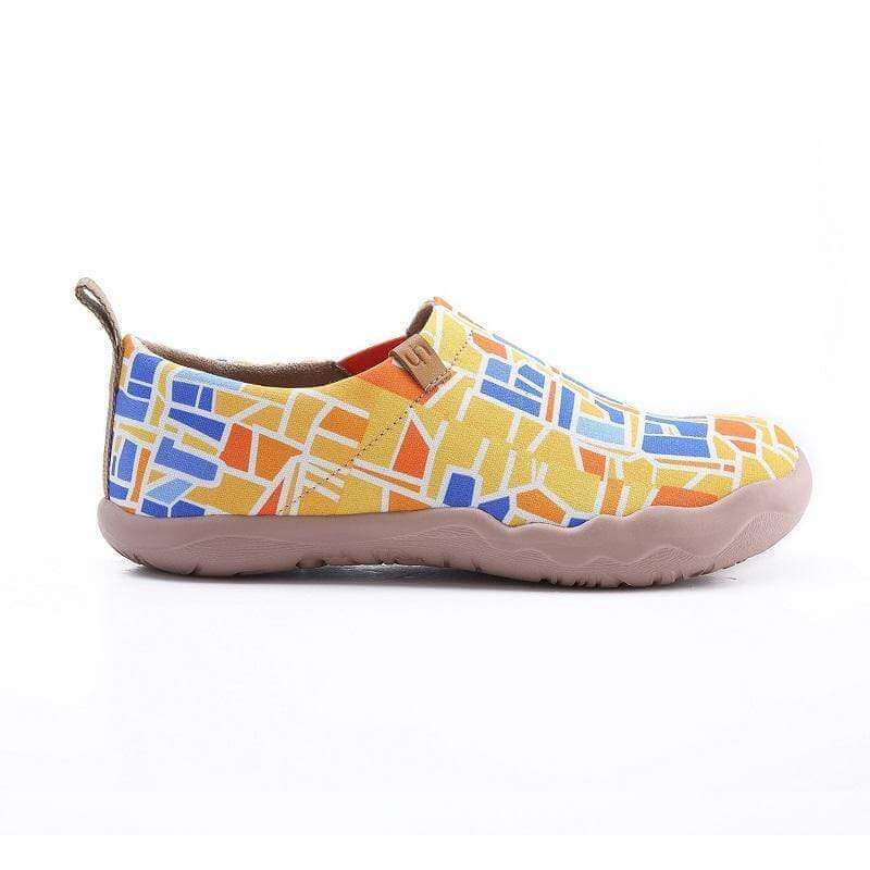 Barcelona Code Painted Canvas Shoes Women UIN 
