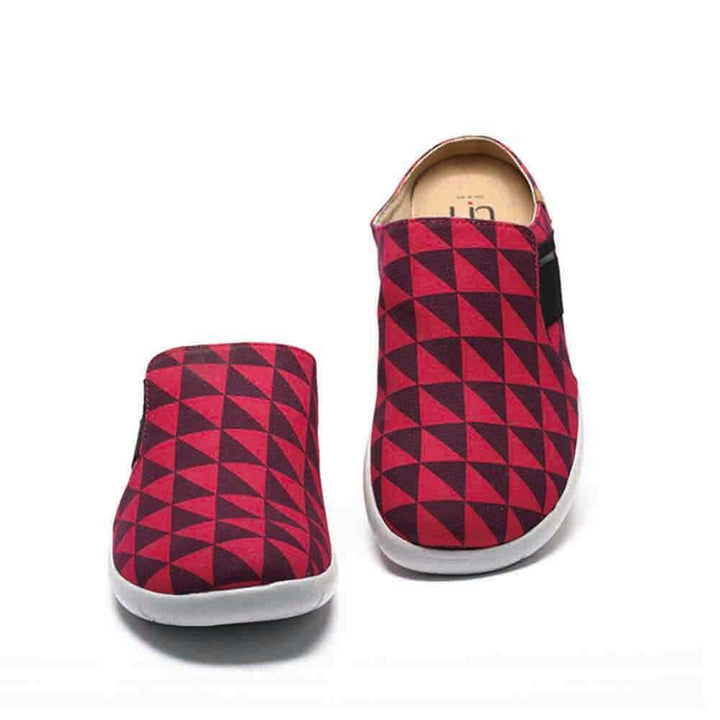 Black & Red Slipper Women UIN