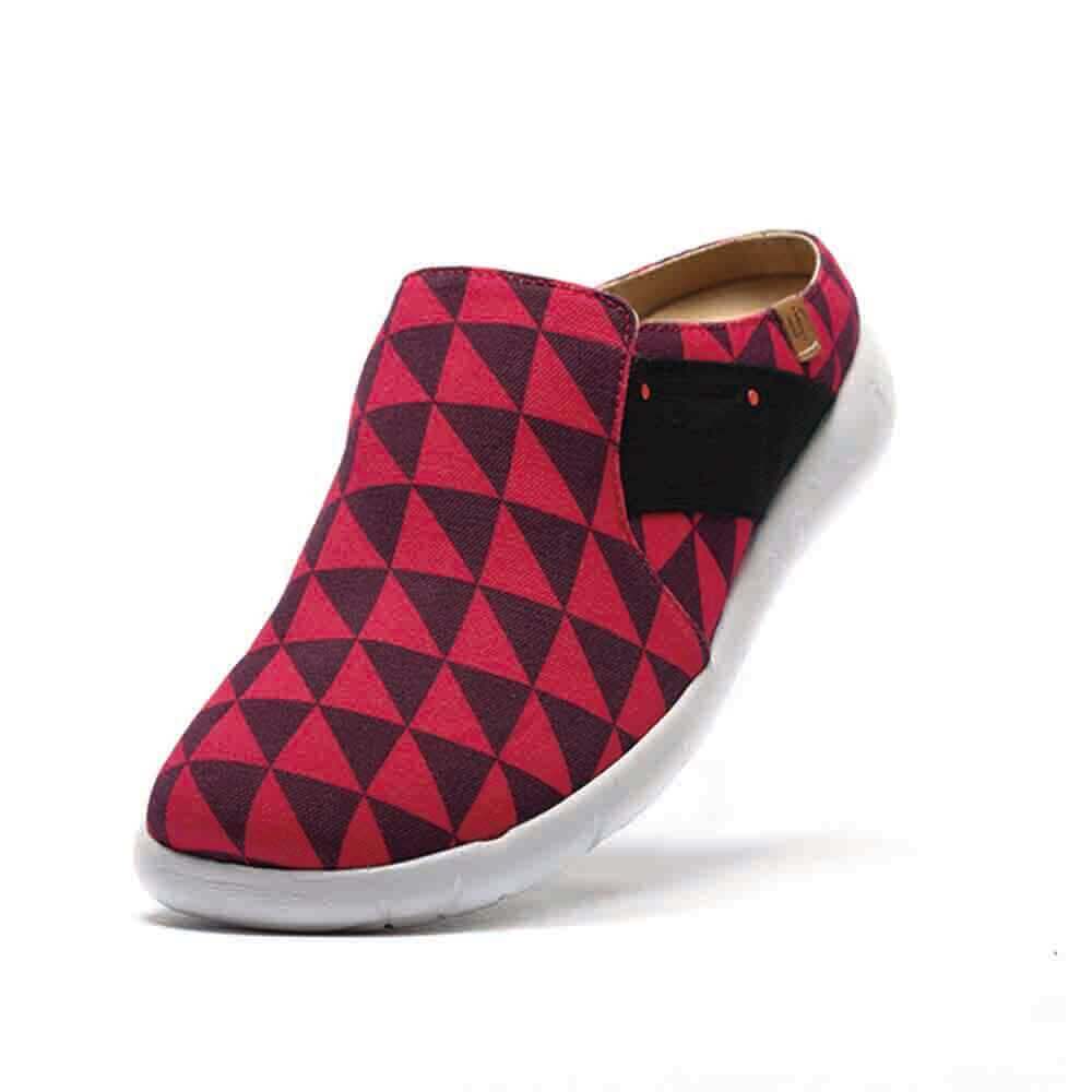 Black & Red Slipper Women UIN