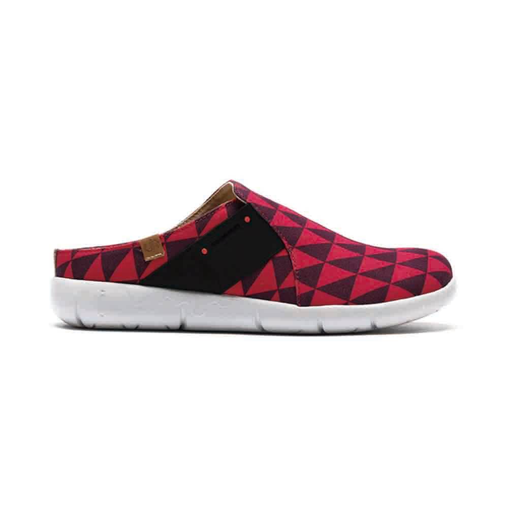 Black & Red Slipper Women UIN