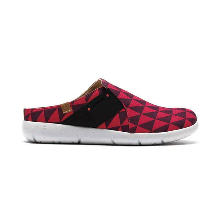 Black & Red Slipper Women UIN