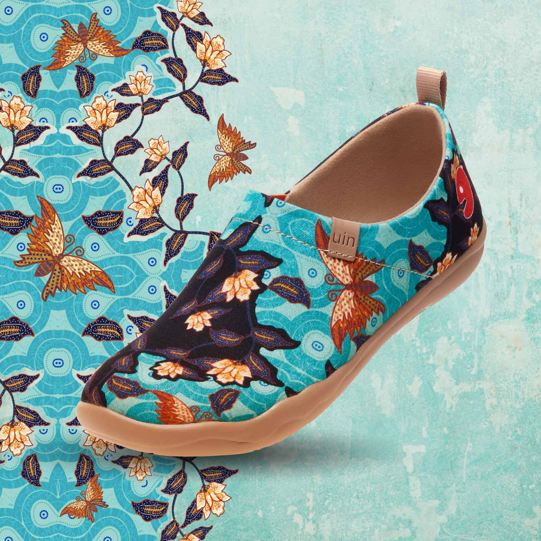 UIN Footwear Women Butterfly Bloom Toledo I Women Canvas loafers