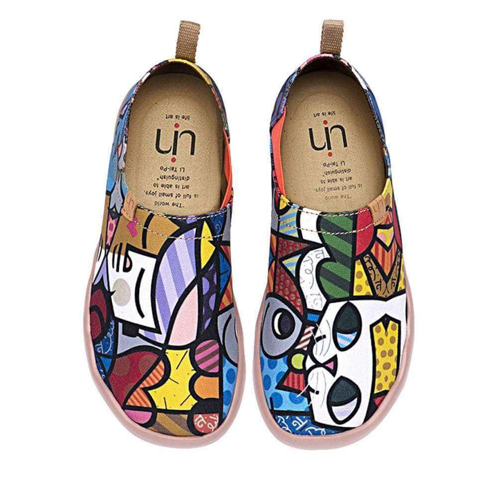 DREAMY CAT Lady Canvas Slip-ons Women UIN