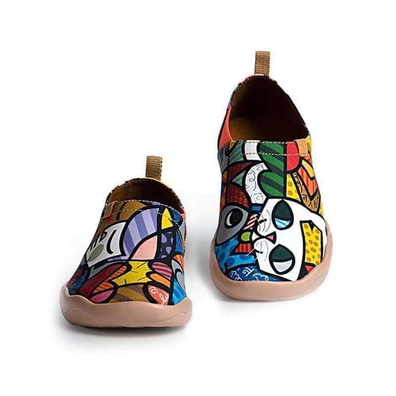 DREAMY CAT Lady Canvas Slip-ons Women UIN