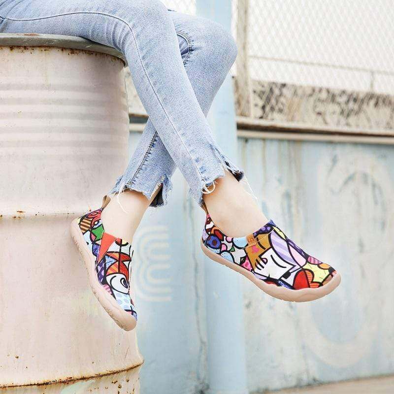 DREAMY CAT Lady Canvas Slip-ons Women UIN
