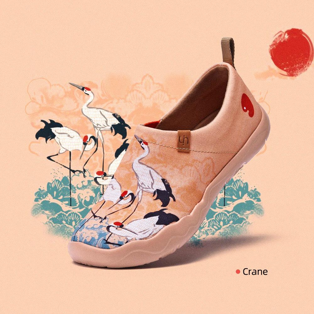 UIN Footwear Women Crane Canvas loafers