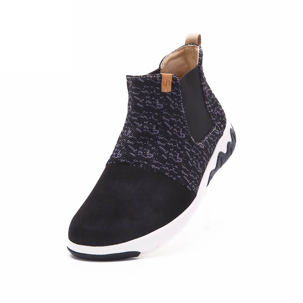 UIN Footwear Women Dr Ken Black Canvas loafers