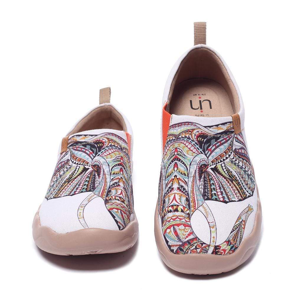 UIN Footwear Women Elephant Canvas loafers