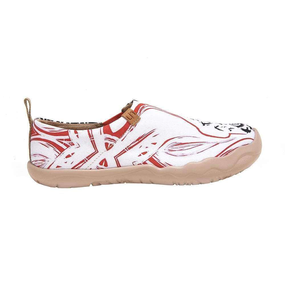 EMILY ABSTRACT Art Painted Shoes Women UIN