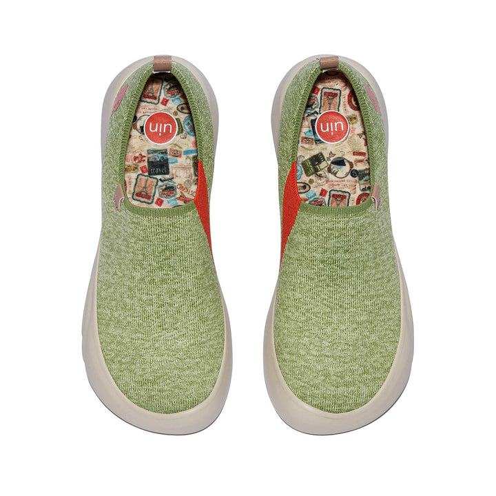 UIN Footwear Women Grass Green Toledo XV Women Canvas loafers