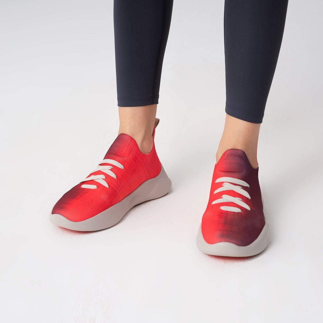 UIN Footwear Women Lava Red Mijas I Women Canvas loafers