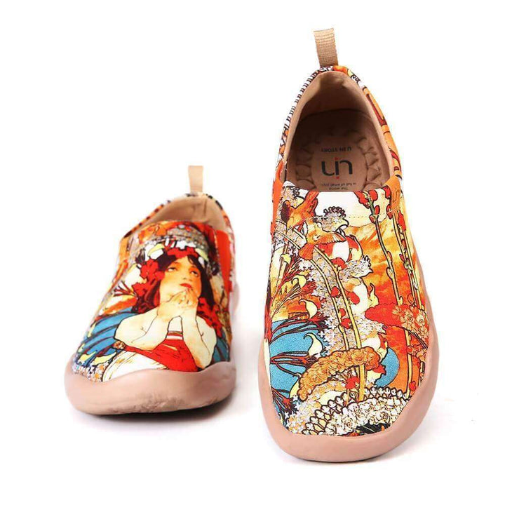 MONACAN GIRL Artistic Lady Flats Women UIN
