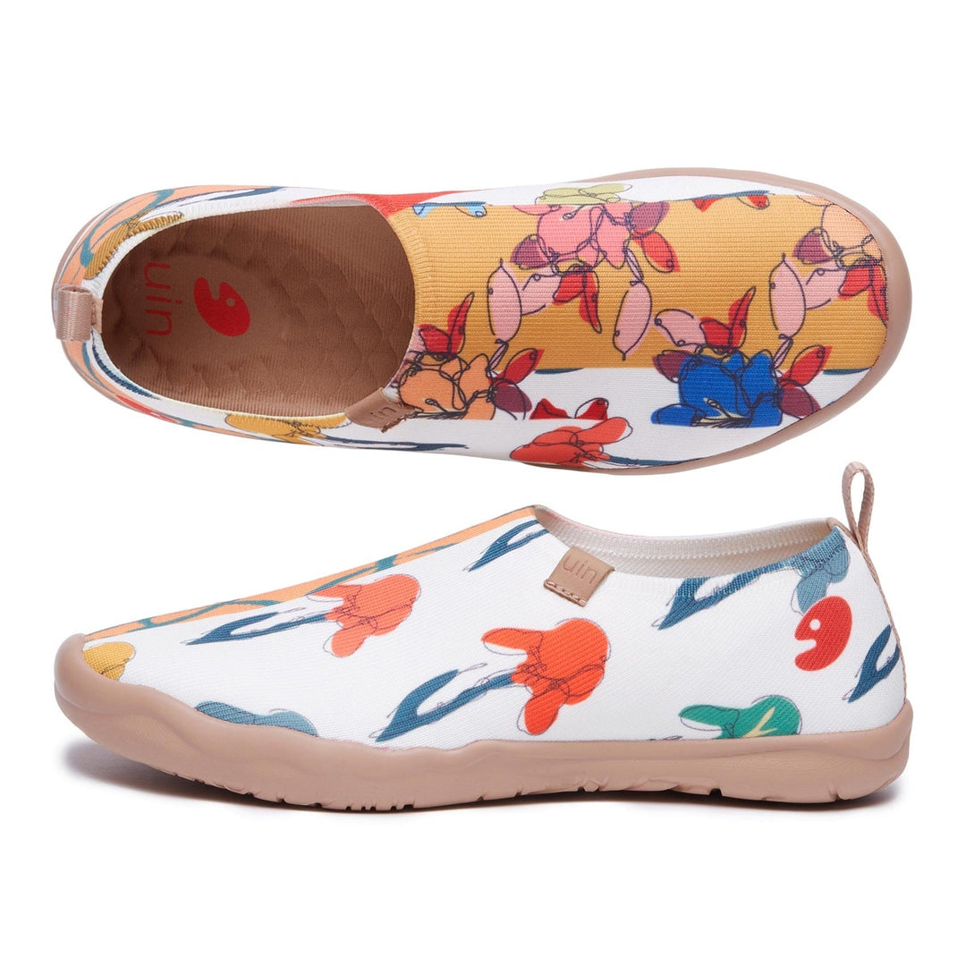 UIN Footwear Women Painted Lily Toledo I Women Canvas loafers