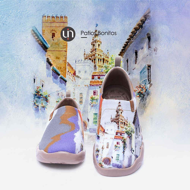 UIN Footwear Women PATIOS BONITOS Women Art Designed Flat Shoes (Pre-sale) Canvas loafers