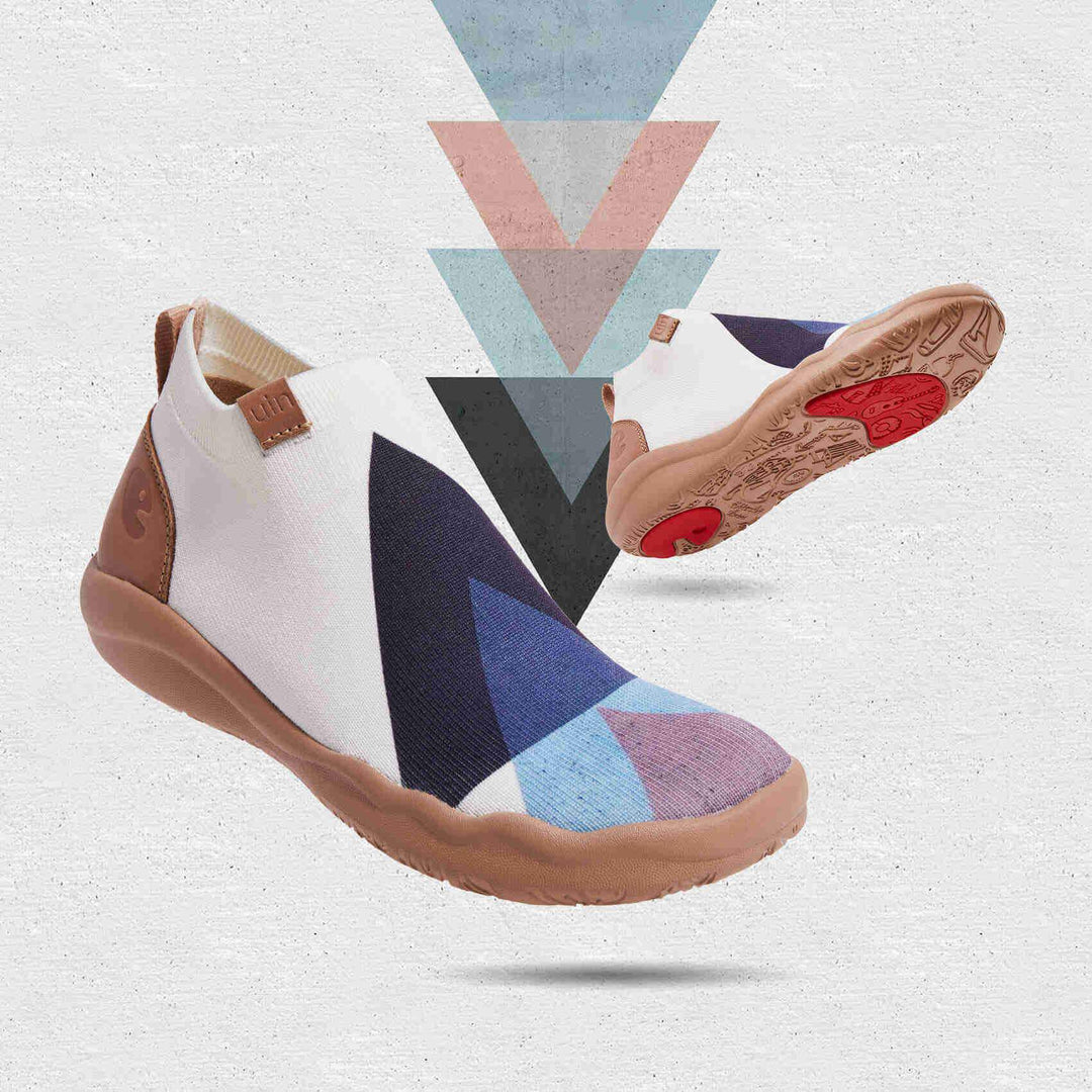 UIN Footwear Women (Pre-sale) Bare Triangle Canvas loafers