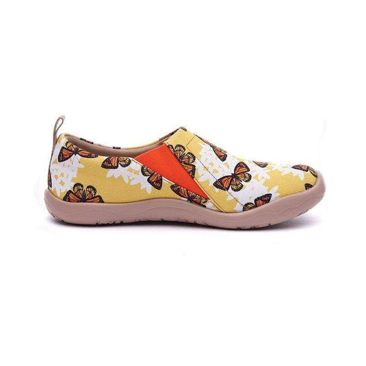 SNOWFLAKE BUTTERFLY Cute Ladies Painted Shoes Women UIN