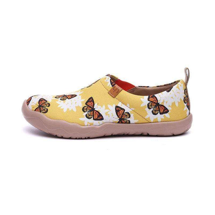 SNOWFLAKE BUTTERFLY Cute Ladies Painted Shoes Women UIN